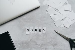 لباقة الاعتذار